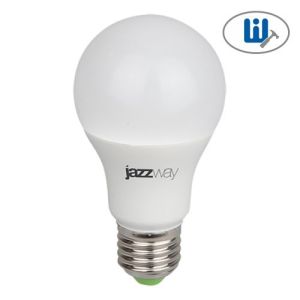 Лампа светодиодная для растений PPG A60 AGRO 9Вт грушевидная E27 230В IP20 JazzWay 5002395