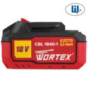 Аккумулятор WORTEX CBL 1840-1 18.0 В, 4.0 А*ч, Li-Ion ALL1 (18.0 В, 4.0 А*ч, индикатор заряда, обрезиненный корпус) (0329187)